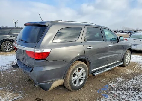 2013 Dodge Durango Crew from USA, damaged, VIN 1C4RDJDG4DC695449